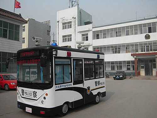 邯鄲廣平縣交警大隊配備躍迪流動警務室