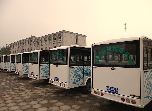 永年11輛電動小公交發車儀式