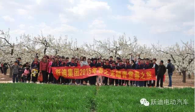 躍迪集團2015春之光踏青賞春之旅正式啟動