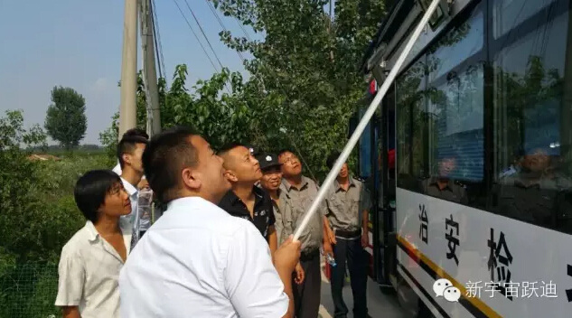 北京市56輛躍迪移動警務室全天候執勤，為大閱兵保駕護航（三）