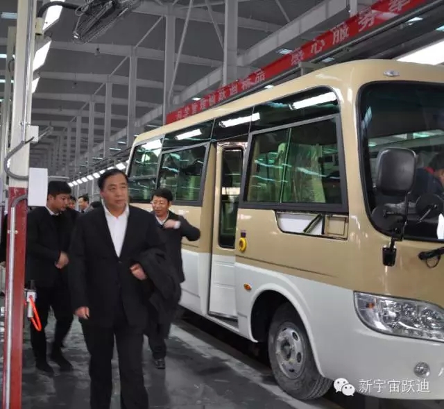 陜西省副省長姜鋒到躍迪考察指導