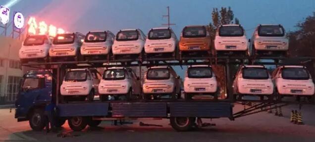 躍迪電動汽車批量發車邢臺——同呼吸，共行動