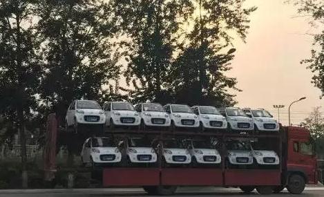 躍迪電動汽車批量發車遼寧——讓綠色出行多一種選擇