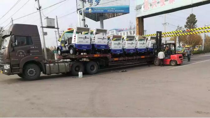 沖出國門|躍迪警用巡邏車發往南美洲