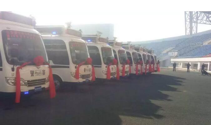 招遠(yuǎn)市公安局躍迪警用車輛配發(fā)儀式順利完成