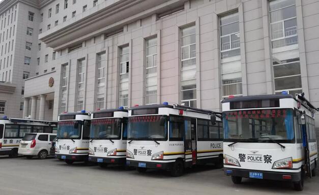 貴州省躍迪移動警務(wù)室交車儀式圓滿成功