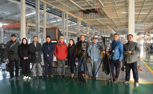 多位攝影名家到河北新宇宙創作采風