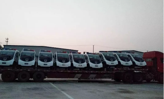 【治安有我】躍迪移動警務室電動警用巡邏車發往廣東省