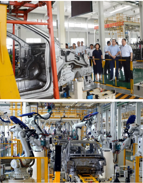 河北省政協(xié)副主席盧曉光,河北省委統(tǒng)戰(zhàn)部副部長、省工商聯(lián)黨組書記郭翠朵率調(diào)研組到躍迪集團(tuán)開展重點提案督辦調(diào)研