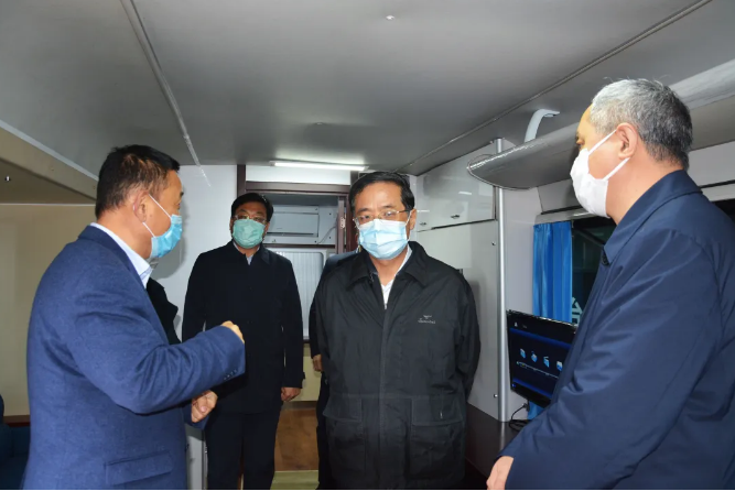 河北省政協主席葉冬松蒞臨躍迪集團調研:統籌抓好疫情防控和復工復產工作