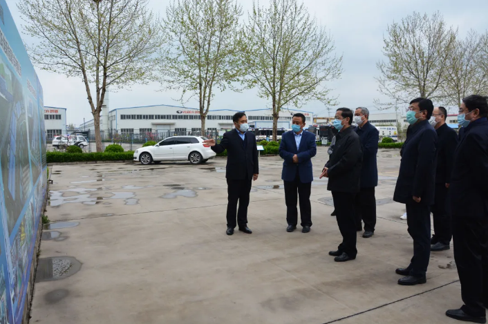 河北省政協主席葉冬松蒞臨躍迪集團調研:統籌抓好疫情防控和復工復產工作