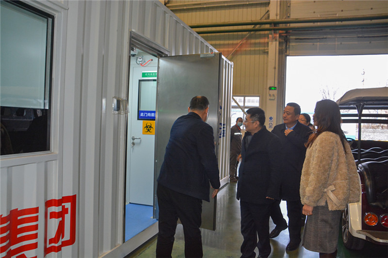 江西省新余市人民政府市長徐鴻一行蒞臨躍迪集團(tuán)考察調(diào)研