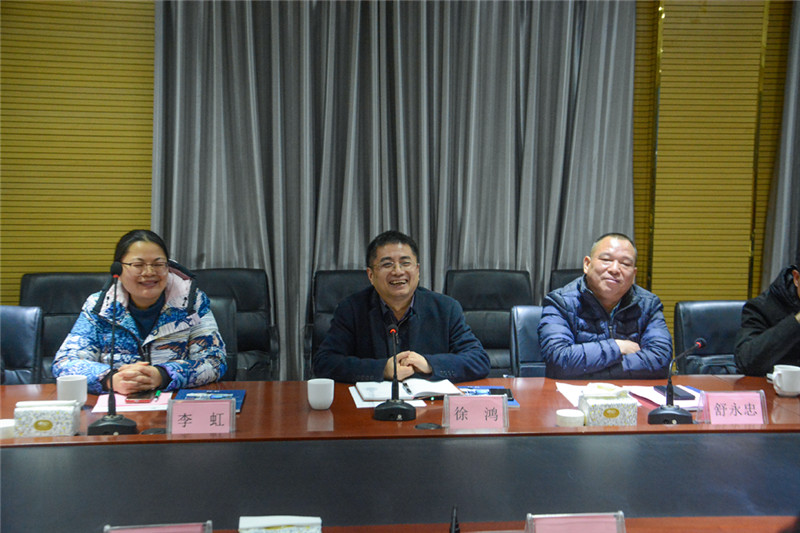 江西省新余市人民政府市長徐鴻一行蒞臨躍迪集團(tuán)考察調(diào)研