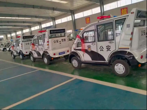 巡邏防控|躍迪電動巡邏車發往山東省