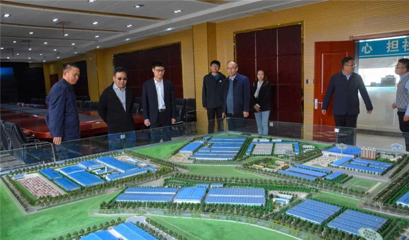 三一集團副總裁周萬春一行蒞臨躍迪集團考察調研