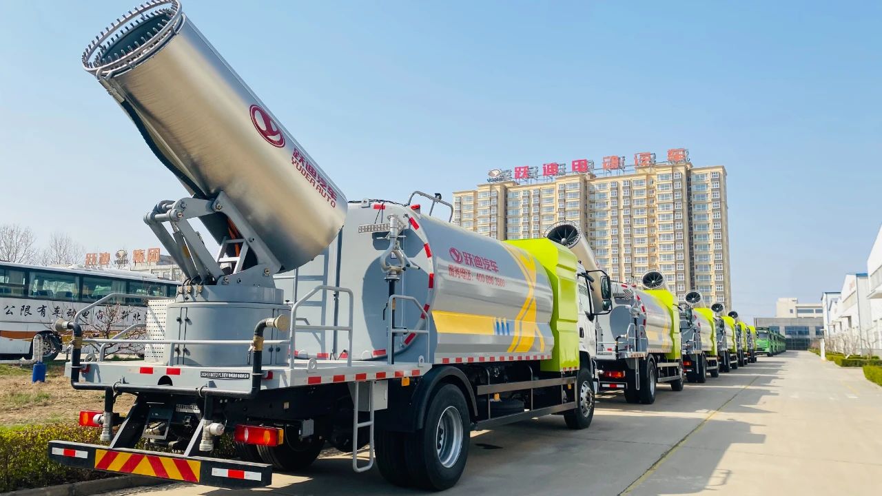 行業領先·躍迪靜電除塵車強勢登場 「地面＋空中」全方位降塵除霾