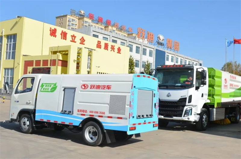 小小體型 超大能量丨躍迪純電動路面養護車