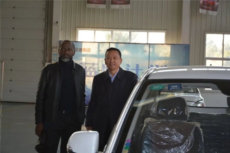 一帶一路丨尼日利亞拉各斯州農業部部長一行到躍迪集團參觀考察洽談合作