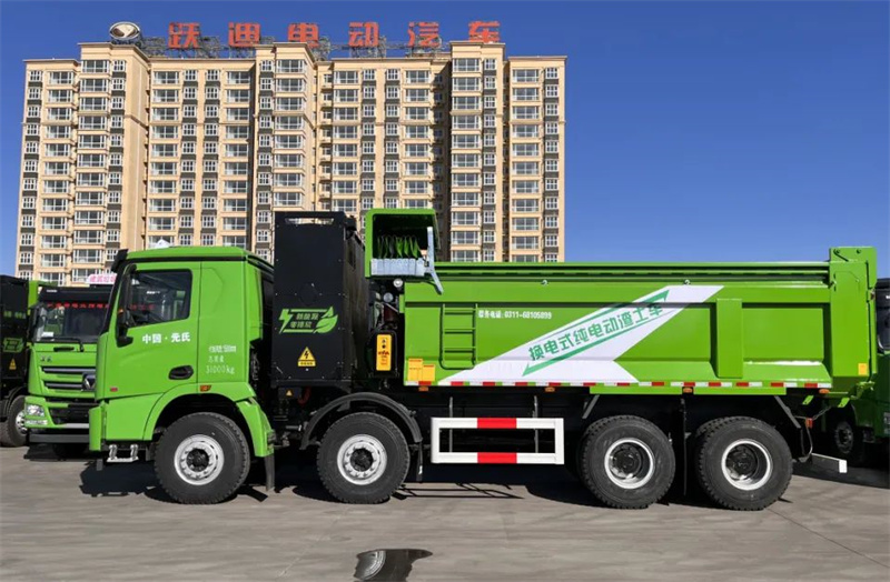 【央視聚焦】躍迪新能源渣土自卸車助力 石家莊綠色城市發展