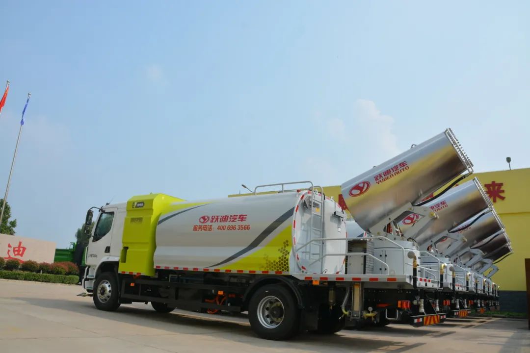 守護城市清潔的綠色力量丨躍迪新能源環衛車