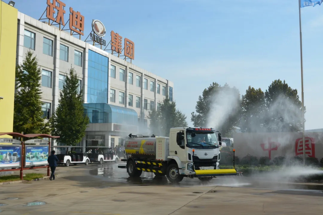 躍迪純電動高壓清洗車—以高壓之力，凈城市之塵