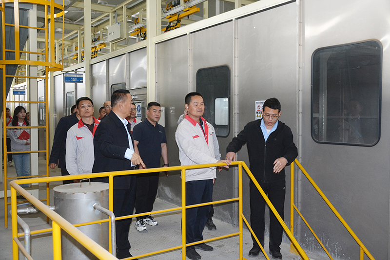 攜手共進/合作共贏/奇瑞集團領(lǐng)導(dǎo)一行蒞臨躍迪集團考察交流